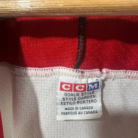 Rare Canadian Army Goalie Cut Hockey Jersey - Picture 4 of 13